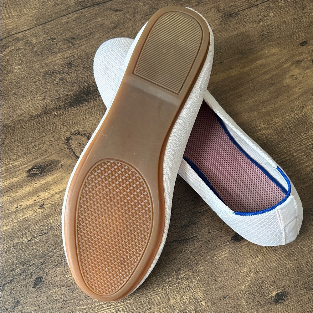 Washable pale pink Slip-On Flats - Picture 4 of 6